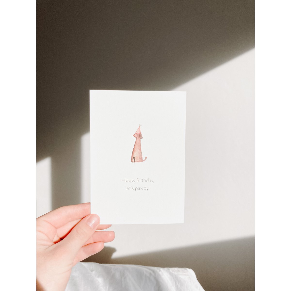 Happy Birthday postcard