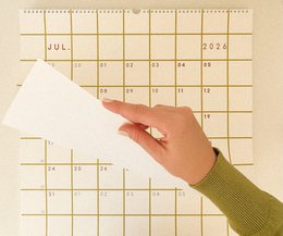 Calendario 2027, calendario a cuadros, calendario verde, calendario de pared 2027