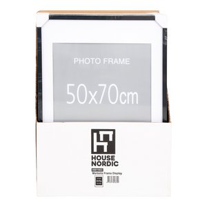Marbella Frame Display - Frame MDF,  7 pcs. black and 8 pcs. natural, 50x70 cm