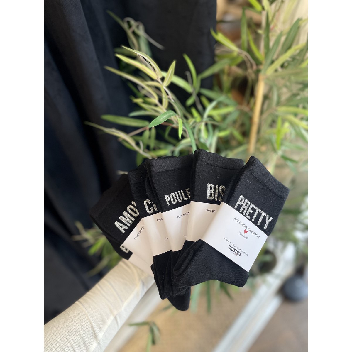 Lot of "word" socks