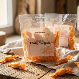 Dulces de frutas de espino amarillo
