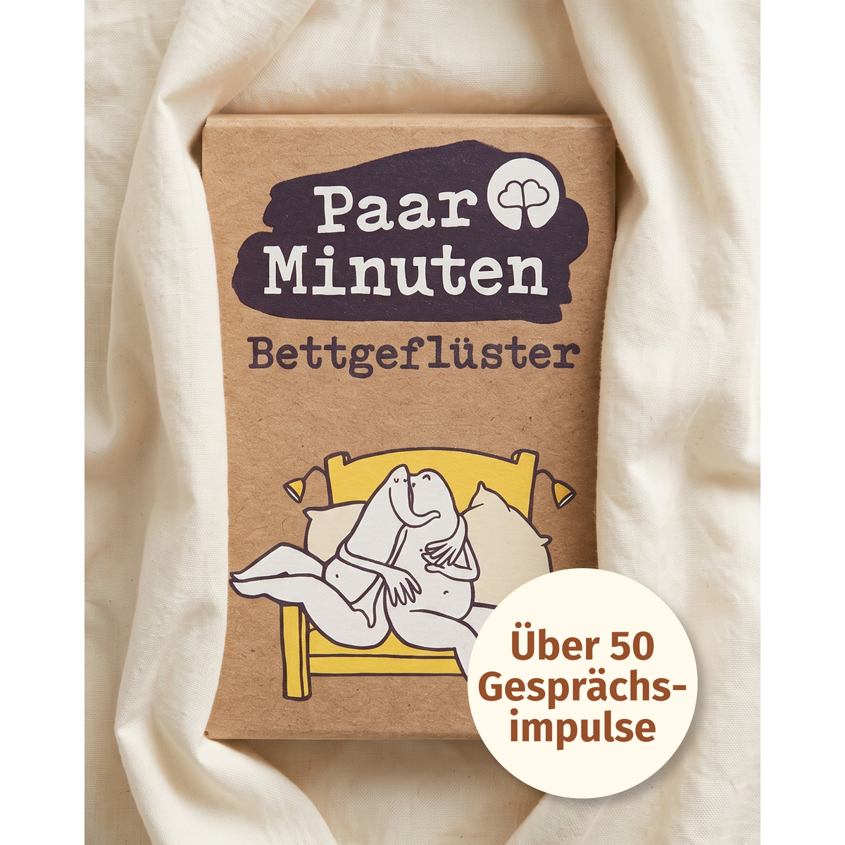 Couple Minutes Pillow Talk – Ensemble de cartes de conversation pour couples