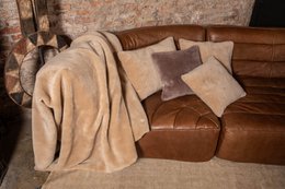 Plaid Conscious Wool Beige