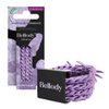 Haargummis Violett - Bellody®(4 Stk.) - Stylisch geflochtene Haargummis