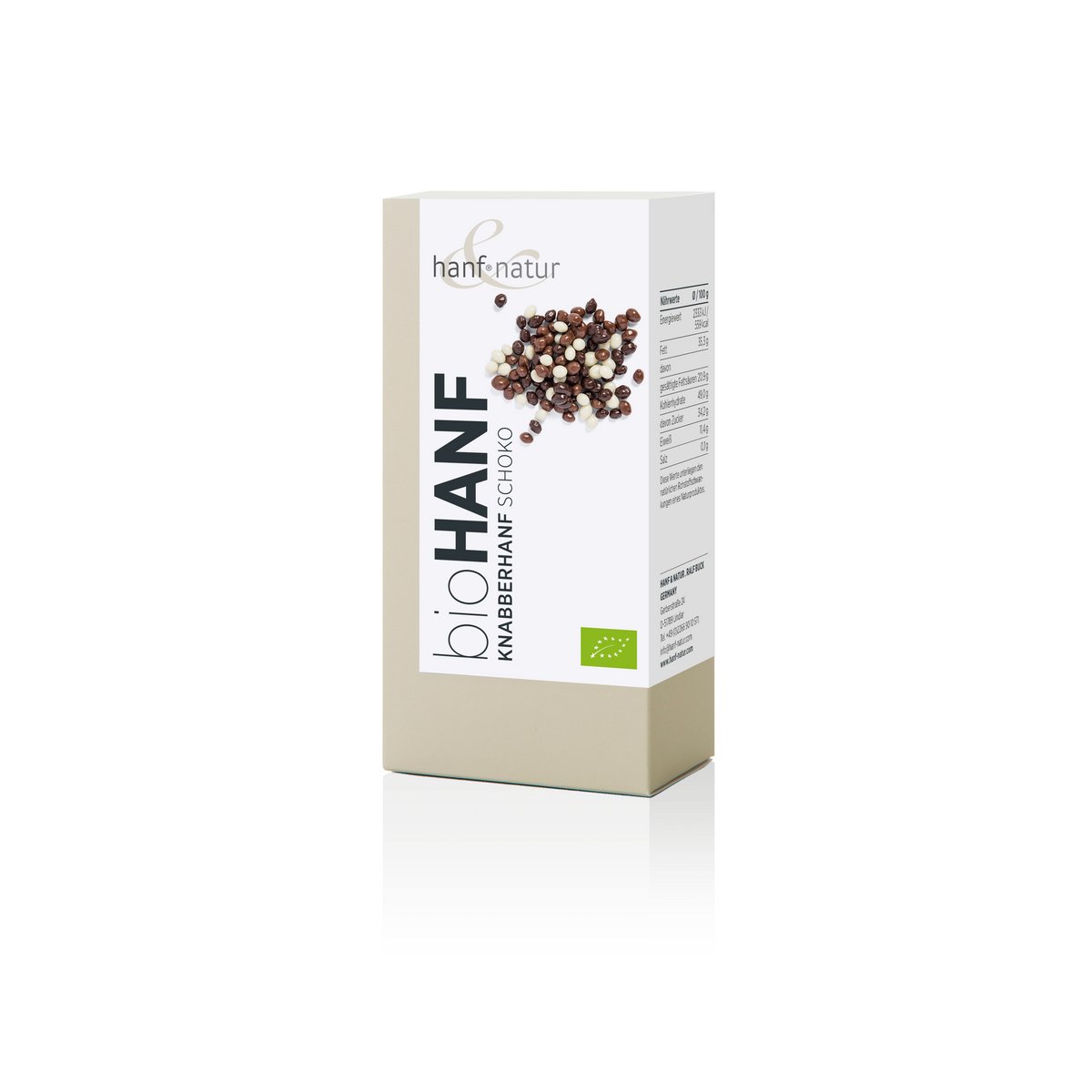 Hennepchocolade knabbelen