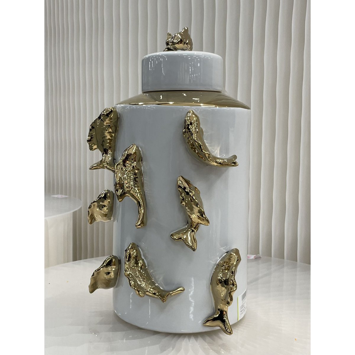 FISH WHITE JAR