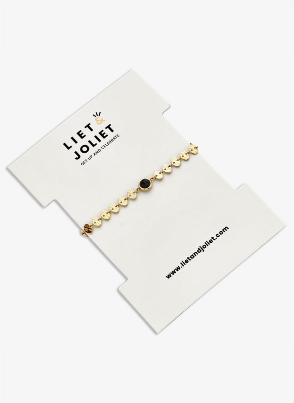 Bracelet Melina gold plated