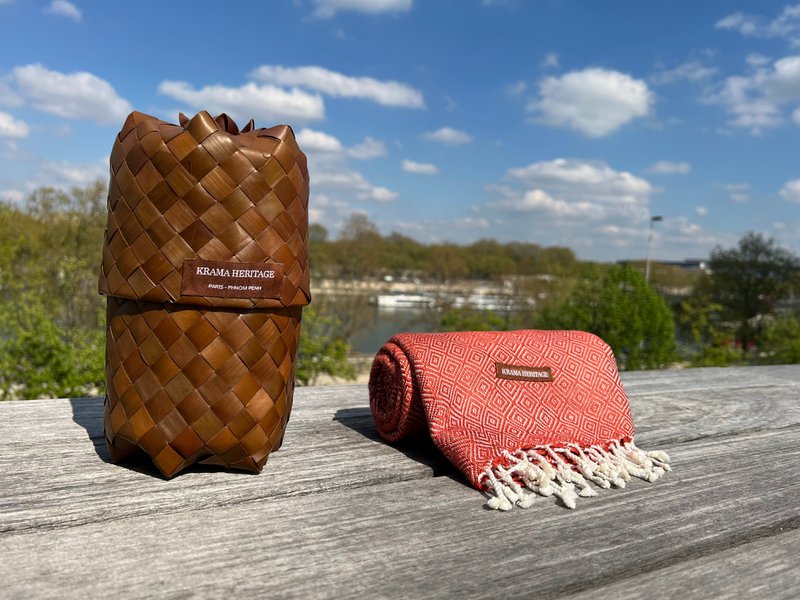 Le Grand Krama Thick Hot Hazelnut - Woman