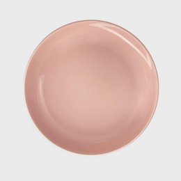 Elements Pink Salmon Soup Plate