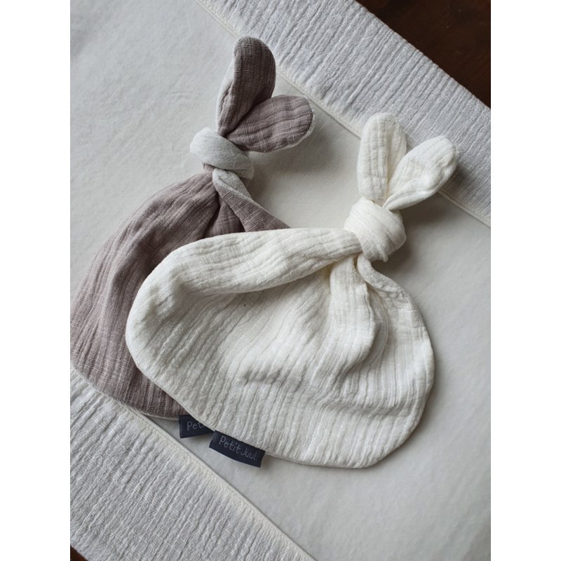 Knoop konijn taupe