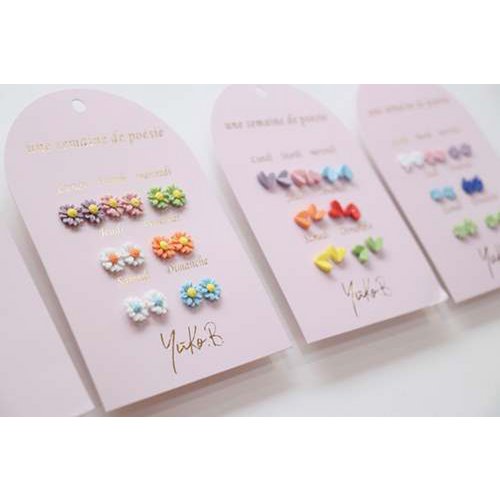 Box of 7 Earrings — Starfish Poetry Week
