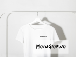 Opstrijktransfer “Moingiorno” – DTF-transfer, zwart/wit