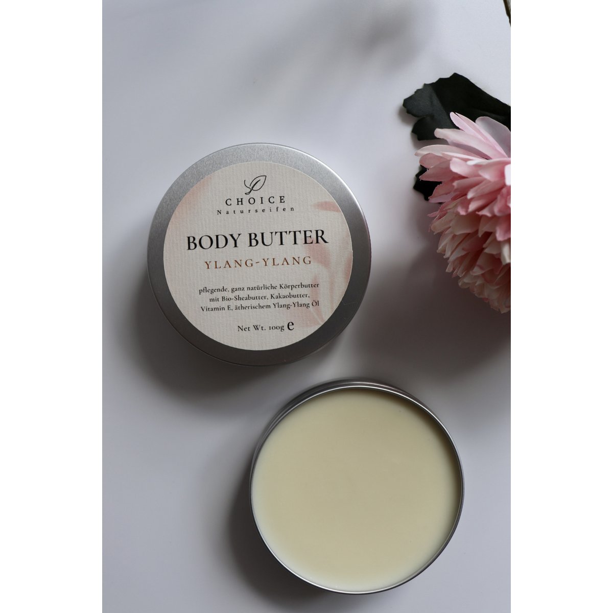 Körperbutter (100g) Body Butter NO WATER, vegan, palmölfrei
