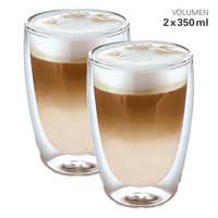 Dubbelwandige glazen XL 350 ml set 2