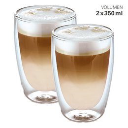 Double-walled glasses XL 350 ml set 2