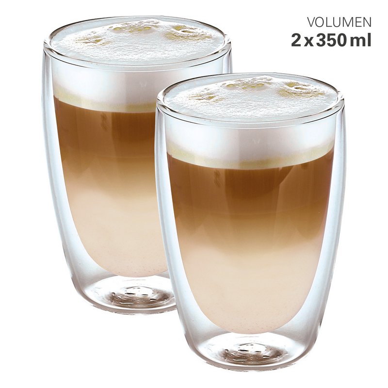 Double-walled glasses XL 350 ml set 2