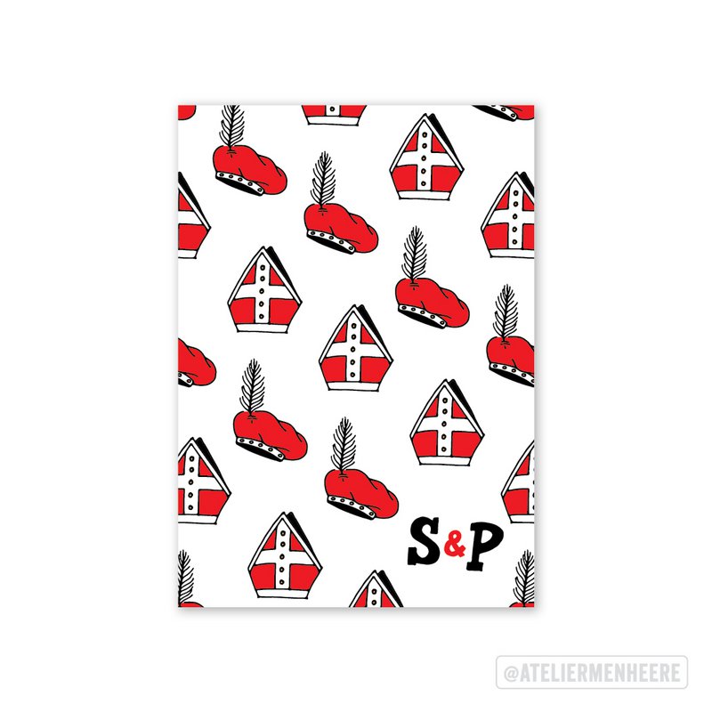 Ansichtkaart | Liefs Sint & Piet