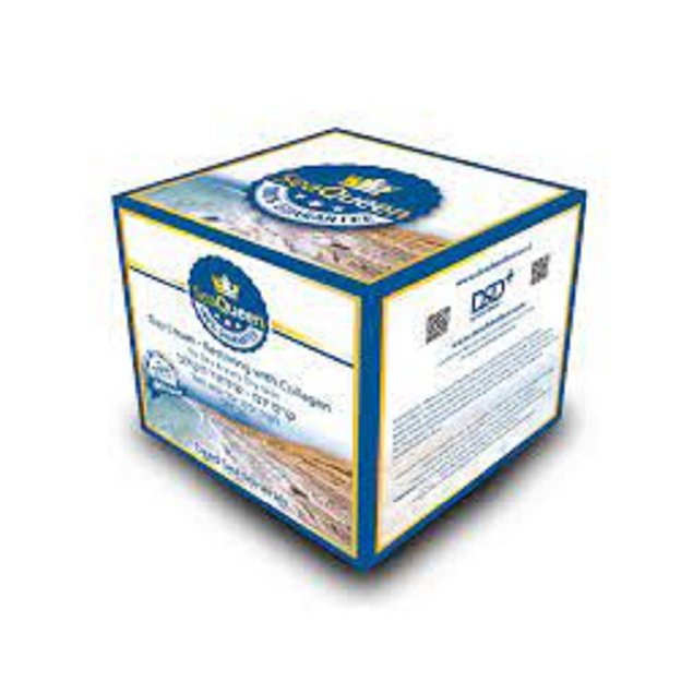 SeaQueen - Dead Sea Minerals Day Cream - Restoring with Collagen SPF 25 (Dead Sea Minerals Day Creme Collagen for dry skin)