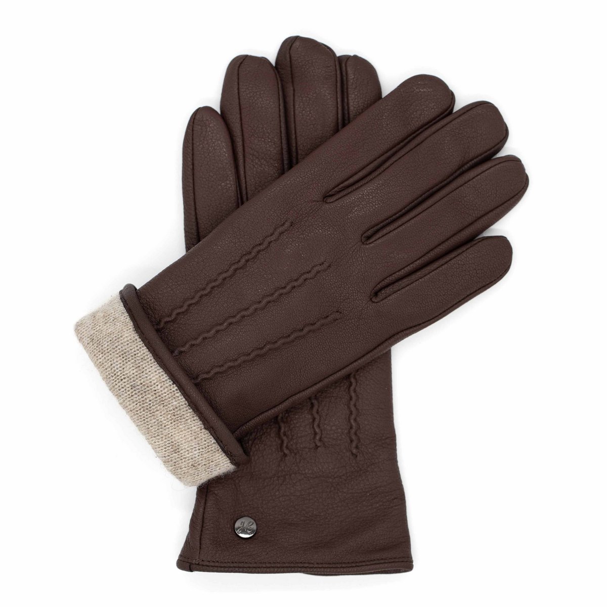 JESS – handschoenen van geitenleer met voering van kasjmierwol - touch-functie