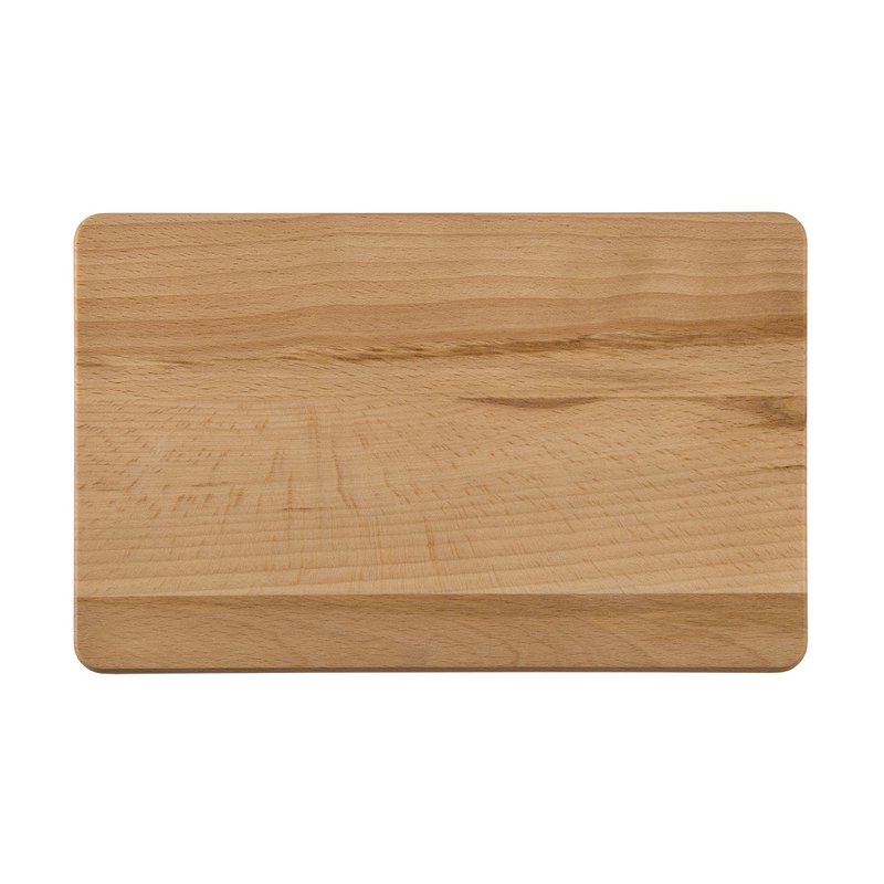 Morgenbord lavet af olieret bøgetræ 24x15x1cm