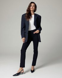 Schwarze Bootcut-Hose | Die Venezia