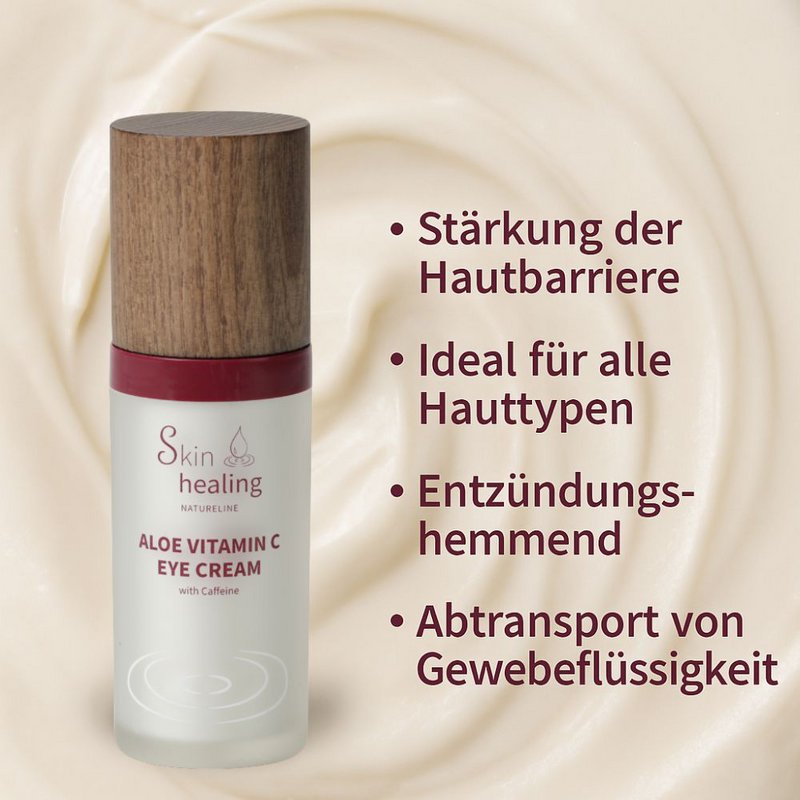Aloe Vitamin C Augencreme - Anti-Aging für empfindliche Haut