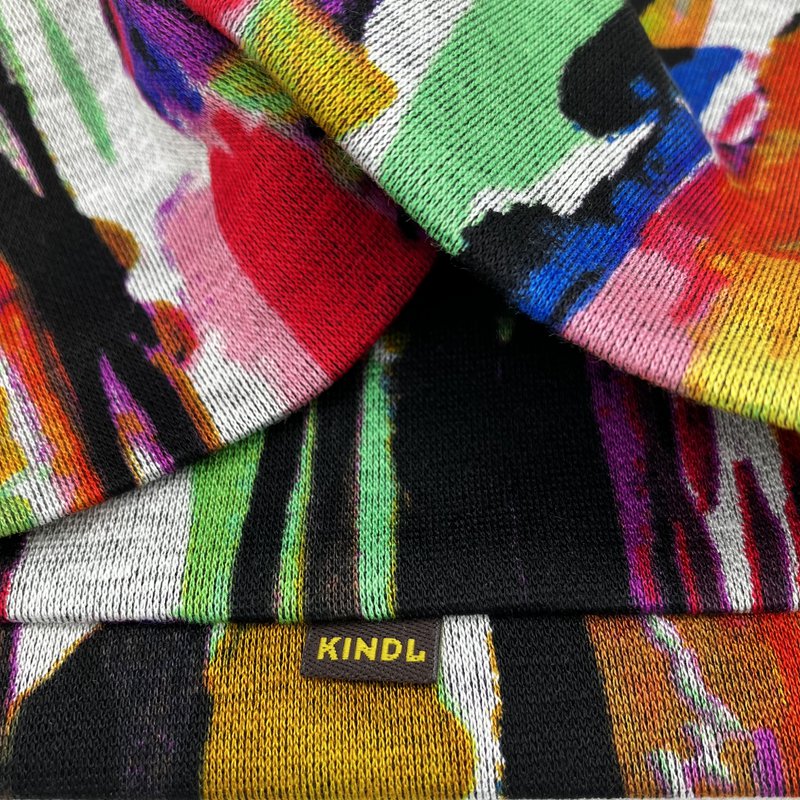 Stirnband Haarband Bunt Colorblock Ponte Jersey