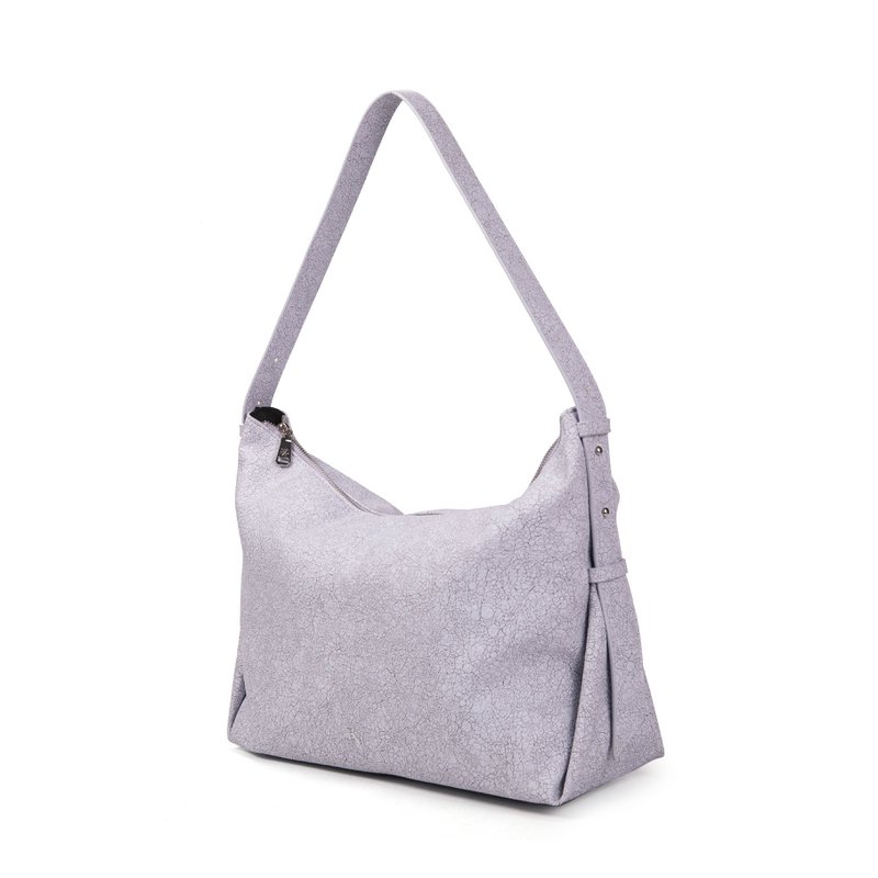 Sac porté épaule en cuir vegan Fanny Lilac