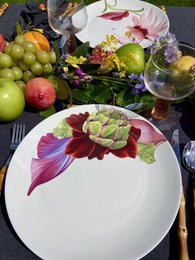 Botanical Wonders - Set of 4 dinner plates