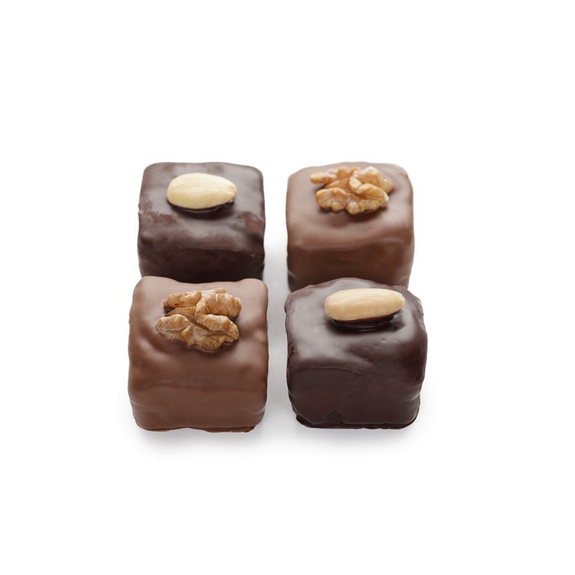 Box of 4 gingerbread chocolate mix