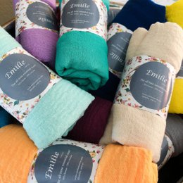 The all time essential scarf zeeblauw
