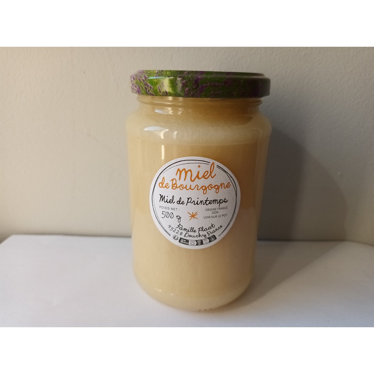 Burgundy Creamy Spring Honey 500gr