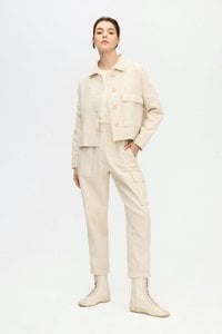 Herringbone Cargo Pants (3360) 100% cotton