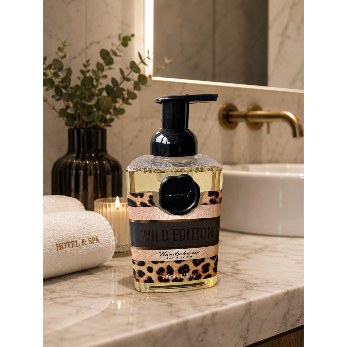 500ml Seifschaumspender "Wild Edition Leo"
