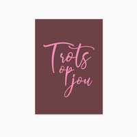 A6 Postcard || Proud of you