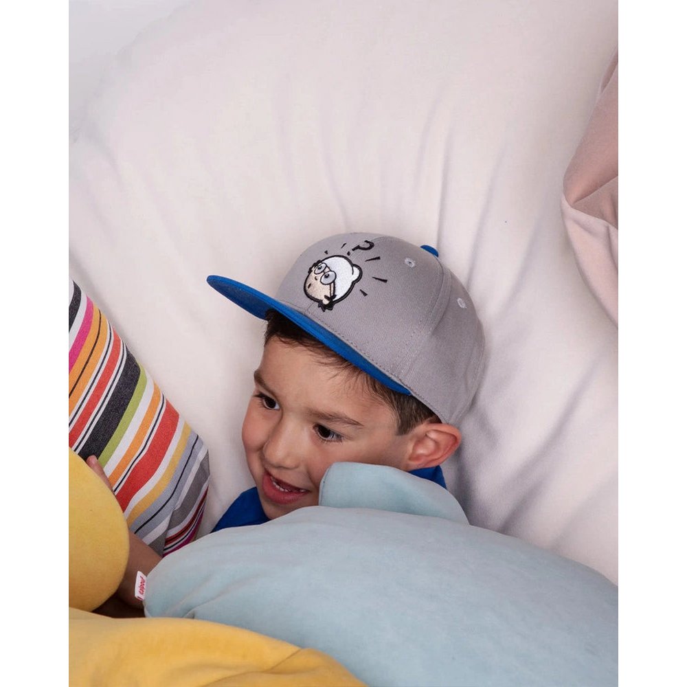 koaa – Mainzelmännchen « Det » – Snapback gris/bleu