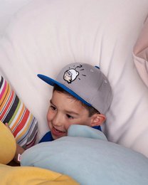 koaa – Mainzelmännchen « Det » – Snapback gris/bleu