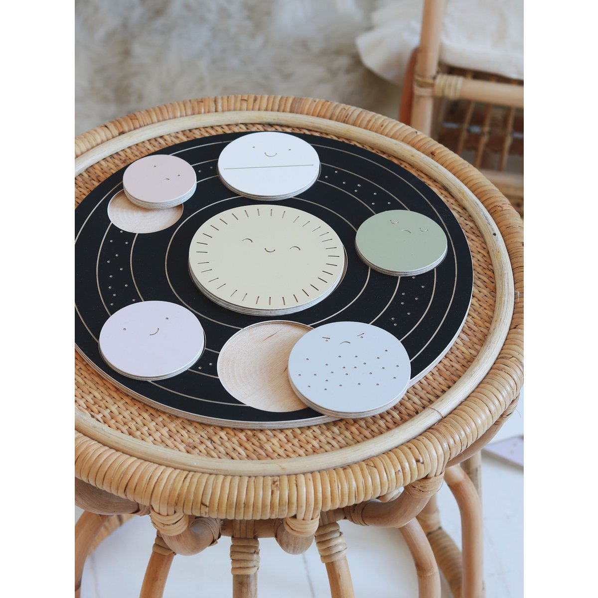 Cosmos of Emotions, wooden sorter