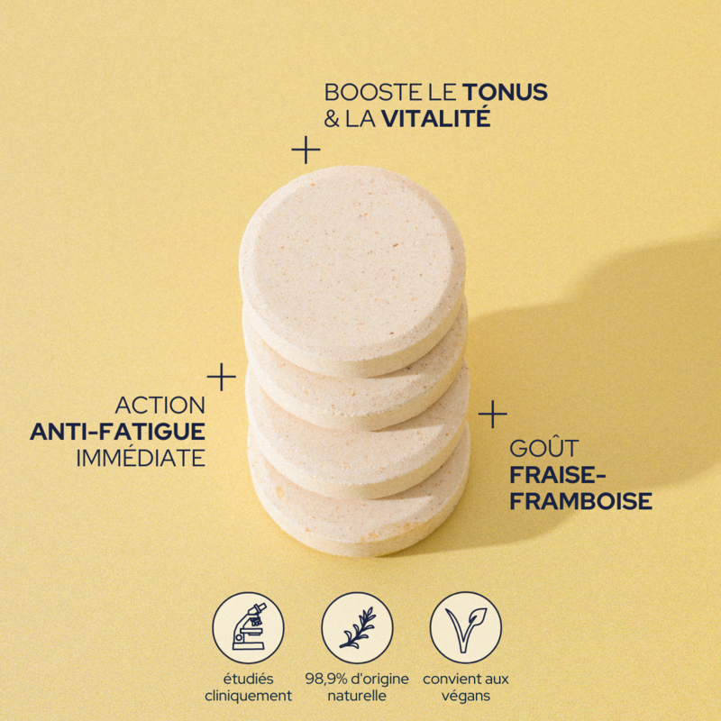 BOOST ENERGY - TYGTABLETTER - 1 MÅNEDS KUR - 1 tablet/dag