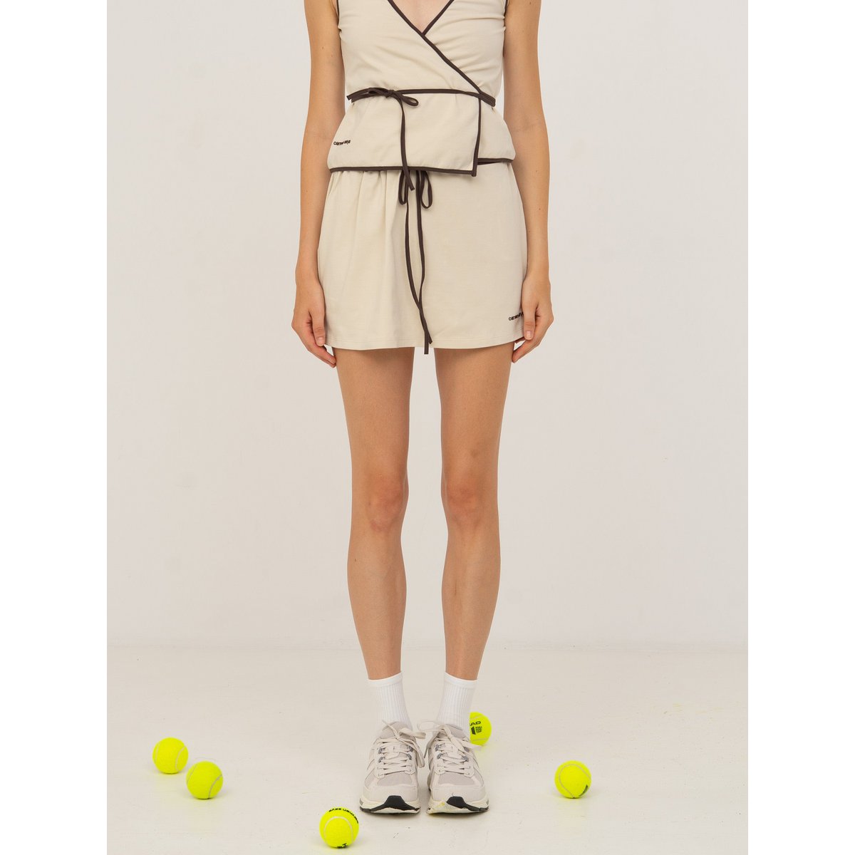 Minifalda deportiva blanca Serve