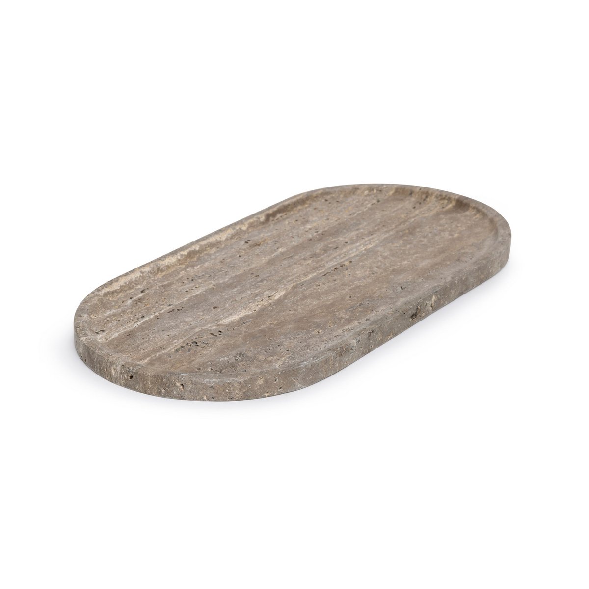 Taca Marmer Ovaal 40x20 cm Titanum Trawvertyn