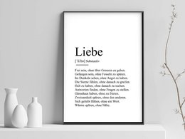 Definition "love" poster