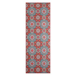 Multicolor Scarf Inspired by Alhambra Tiles