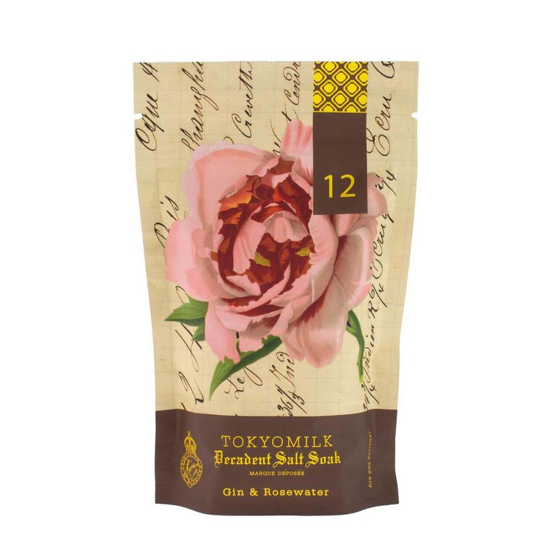 Tokyomilk Gin e Rosewater Salt Soak