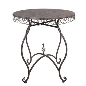 Bistro table Brown, Iron Γ 70x75 cm