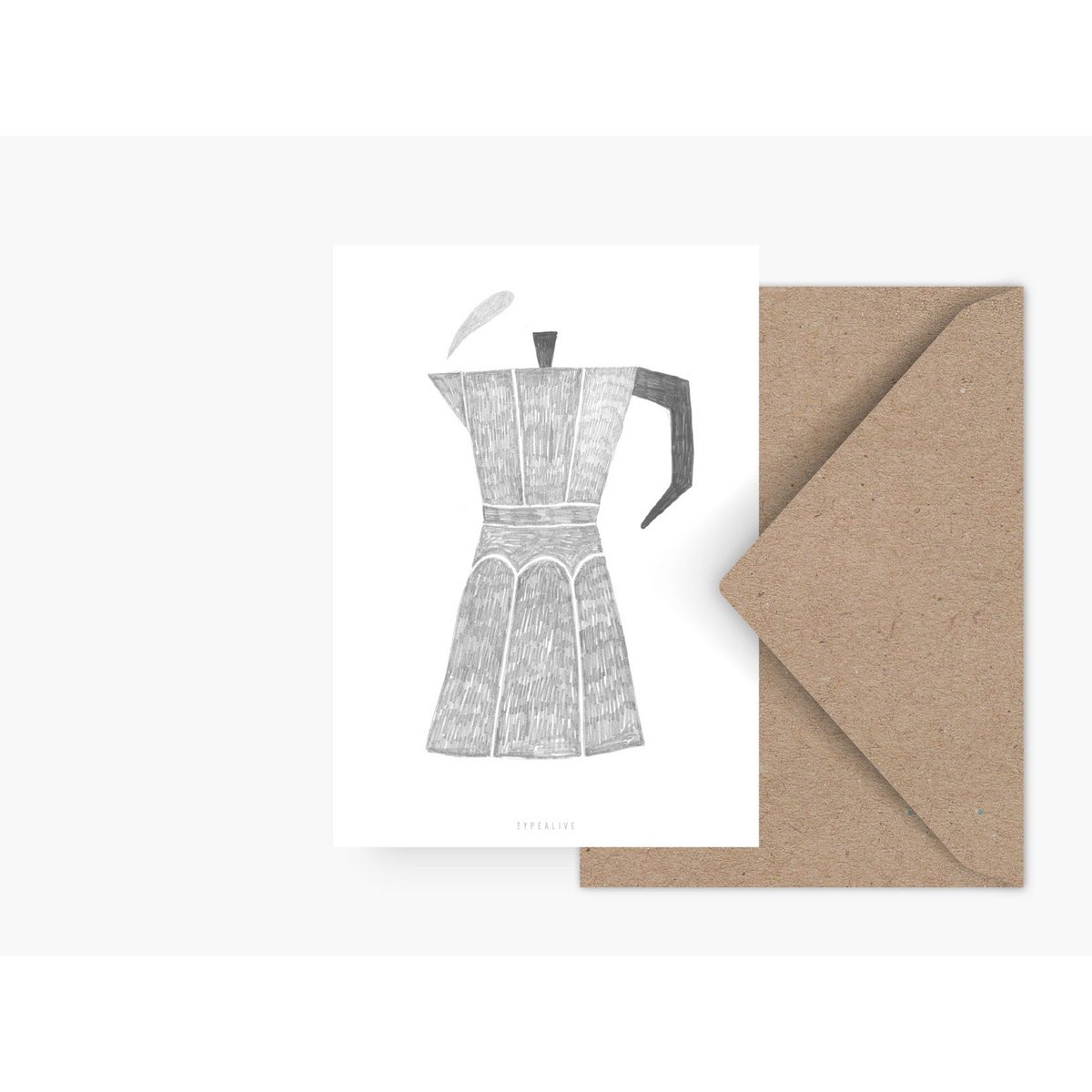 Postkarte / Coffee Pot