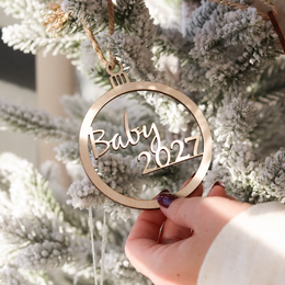 Weihnachtskugel – Baby2027