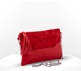 CAMÃ‰LIA clutch taske (RØD)