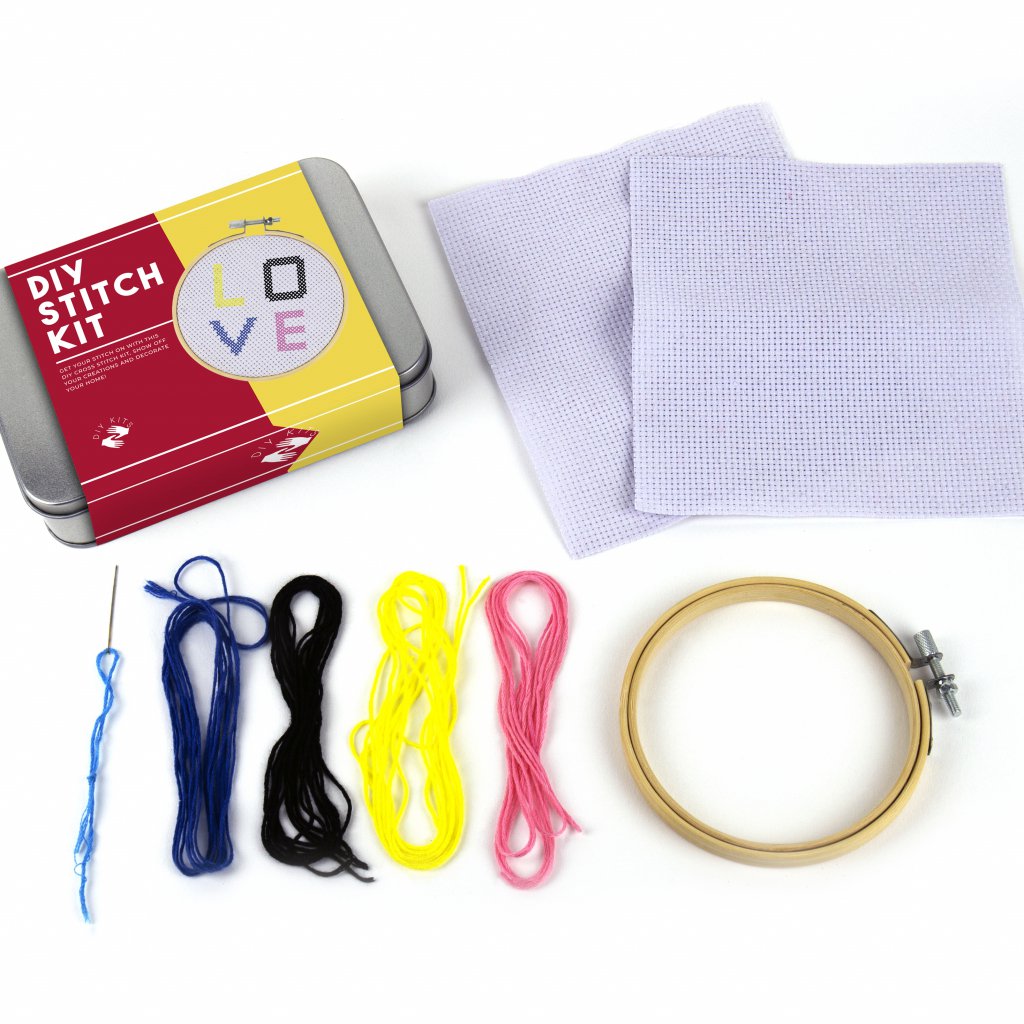 Kit de bricolaje Gift Republic - Punto de cruz