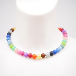 Stephisimo "Bunte Classics" halskæde, Rainbow small